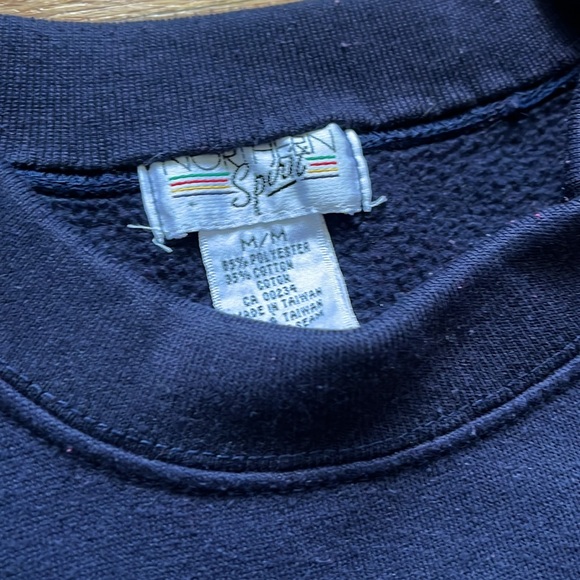 Vintage NOEL Christmas Sweater / Medium / 90s - Picture 3 of 7